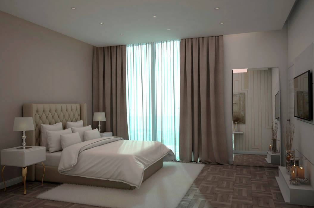 Diseño de Habitación, Gabriela Afonso Gabriela Afonso Modern Bedroom