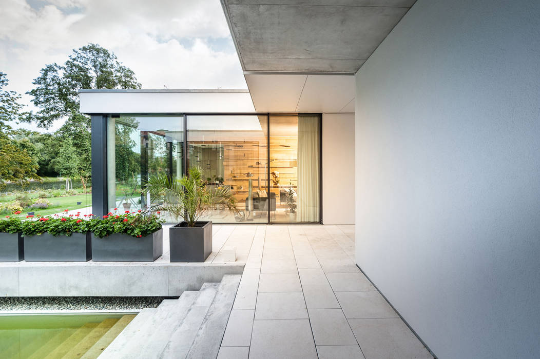 „Inseltraum“ - Einfamilienhaus in Brandenburg an der Havel, Sehw Architektur Sehw Architektur Casas estilo moderno: ideas, arquitectura e imágenes