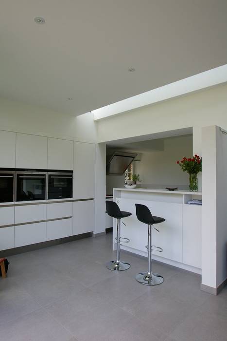 Extension d'une maison à Bruxelles Woluwe, ARTERRA ARTERRA Cocinas de estilo minimalista