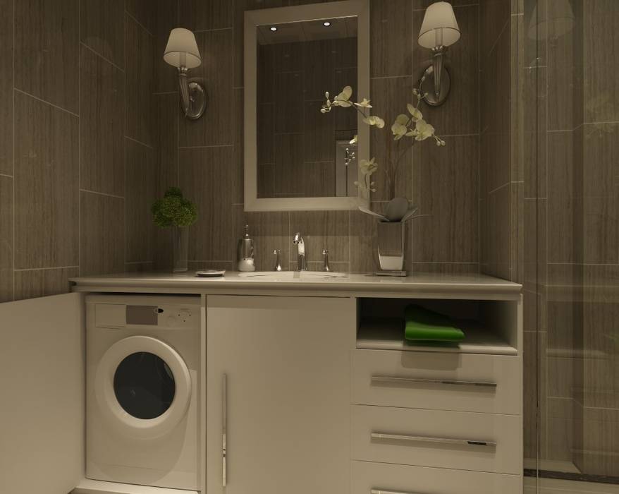 bulut inşaat-banyo piramit3d Modern Banyo Granit Dekorasyon