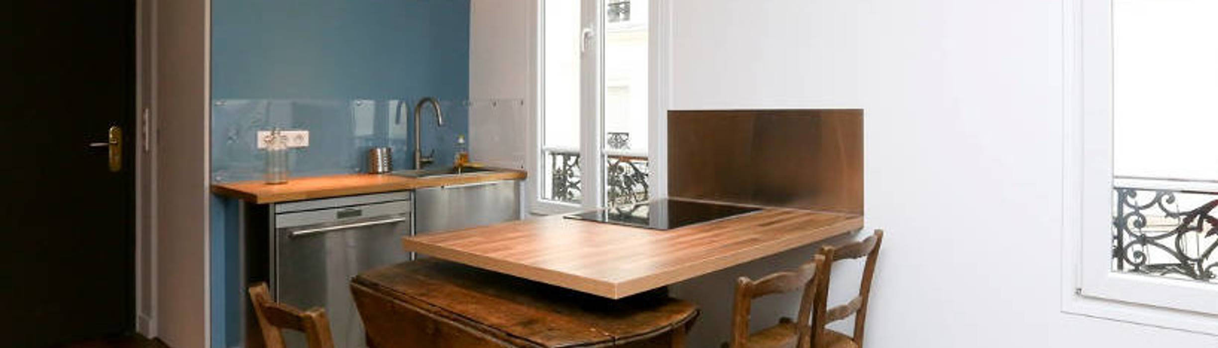 Décoration appartement 100m², Céline Masson Céline Masson Modern Dining Room