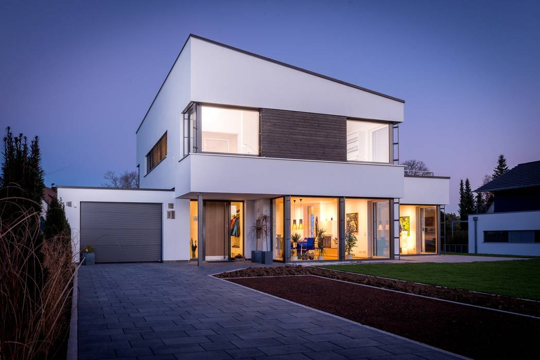 Plusenergiegebäude in Villingen , Architekturbüro Ketterer Architekturbüro Ketterer Modern home