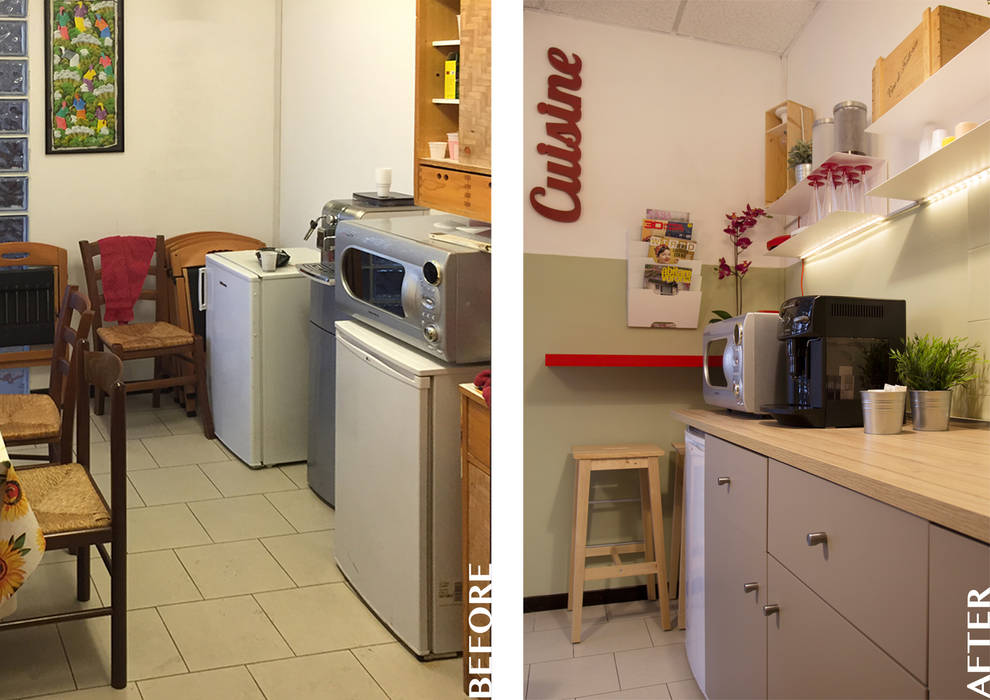 NUOVA CUCINA ALL'INTERNO DI UFFICI, moovdesign moovdesign