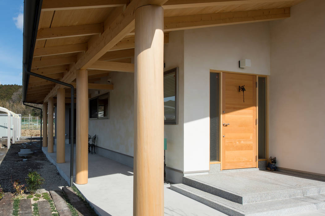 ツイノスミカ～うちの山の木, 大森建築設計室 大森建築設計室 Eclectische huizen Hout Hout