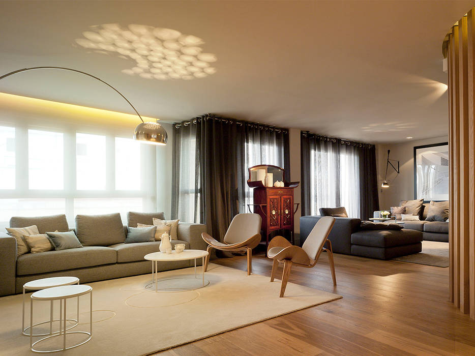 Apartamento con Allure, Sanchez y Delgado Sanchez y Delgado Modern living room