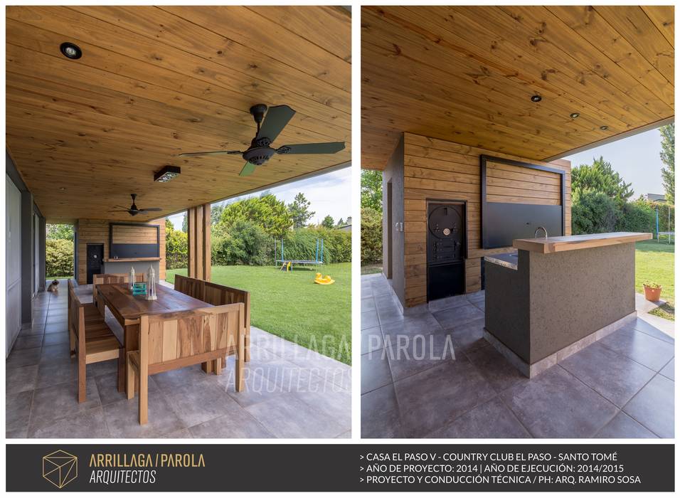 Casa El Paso V, ARRILLAGA&PAROLA ARRILLAGA&PAROLA Casas modernas: Ideas, imágenes y decoración