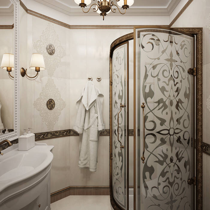 Classic style bathroom by homify Classic