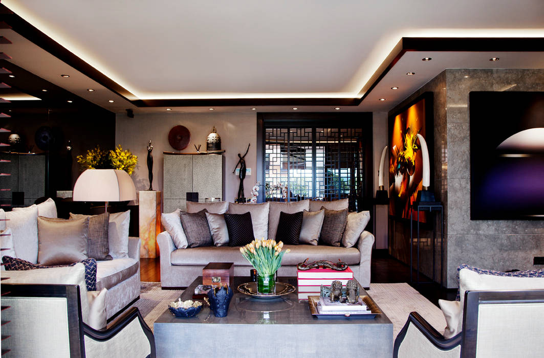 K.Ç EVİ, Kerim Çarmıklı İç Mimarlık Kerim Çarmıklı İç Mimarlık Modern Living Room