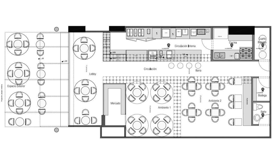 De Lolita - Anfitrión, @tresarquitectos @tresarquitectos Commercial spaces Gastronomy