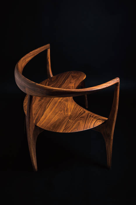 LOVE chair tie chair, 株式会社KOMA 株式会社KOMA オリジナルデザインの リビング 椅子