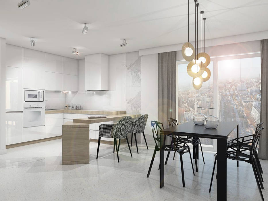 STREFA ODPOCZYNKU, UTOO-Pracownia Architektury Wnętrz i Krajobrazu UTOO-Pracownia Architektury Wnętrz i Krajobrazu Modern Dining Room