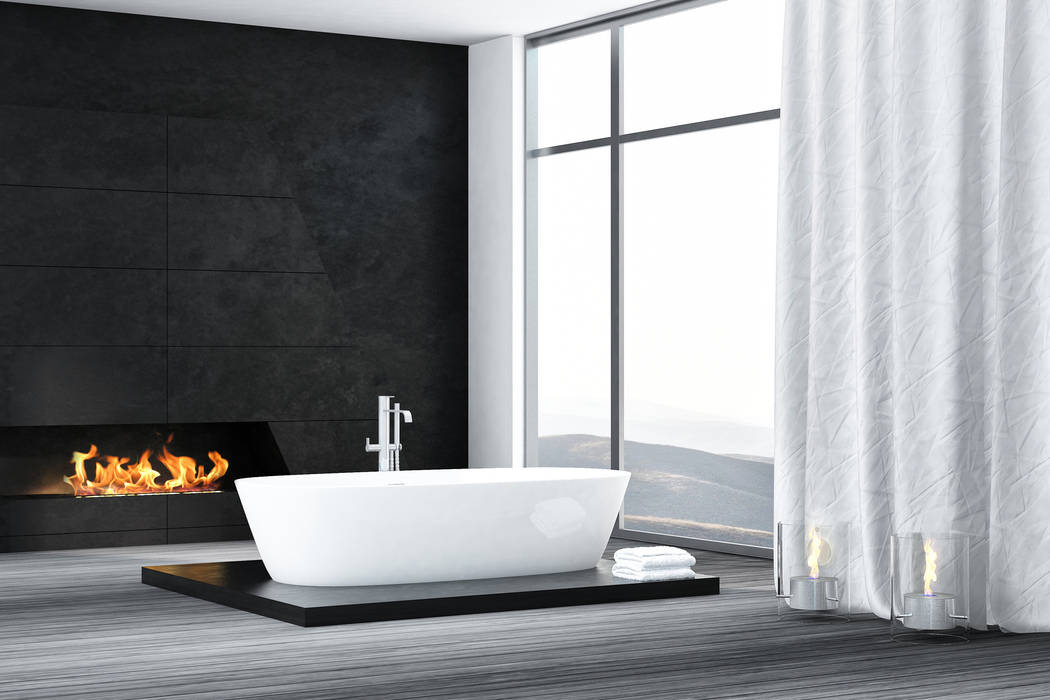 homify Modern bathroom Decoration