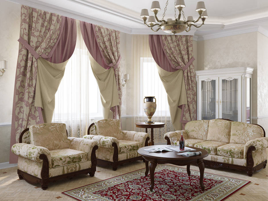 homify Classic style living room Beige