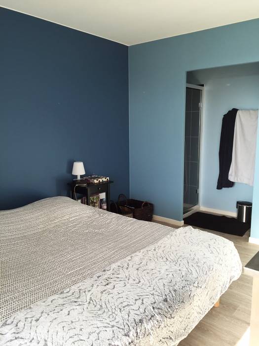 Agencement & Couleurs d'un appartement à Balma, Mint Design Mint Design Classic style bedroom Blue