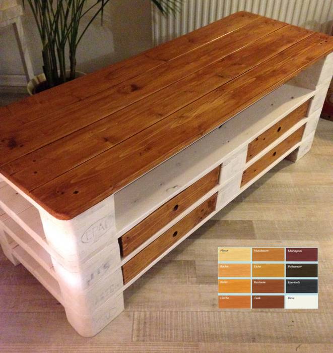 Tv Schrank Von Beaver Design Ausgefallen Massivholz Mehrfarbig