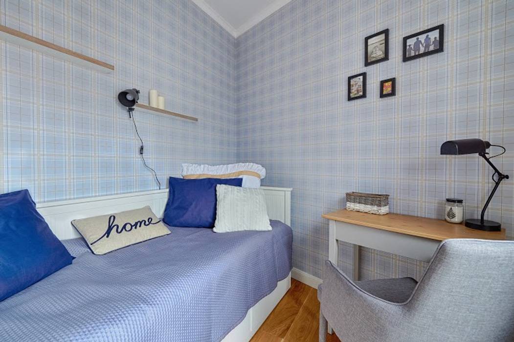SKANDYNAWIA NASZYMI OCZAMI , DreamHouse.info.pl DreamHouse.info.pl Scandinavian style bedroom