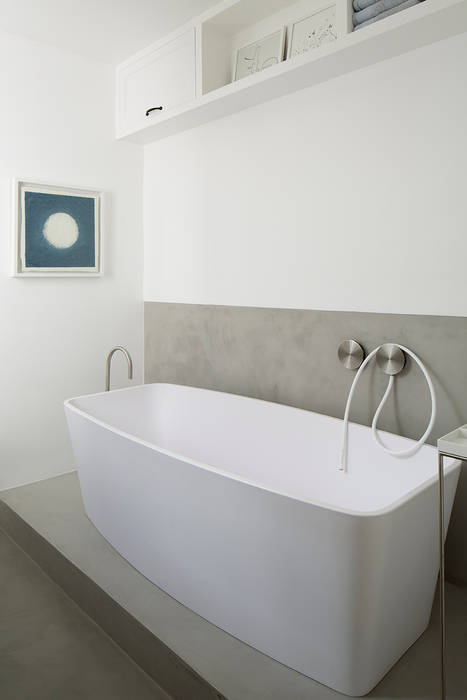 BIDDULPH MANSIONS, MAIDA VALE, Ardesia Design Ardesia Design 現代浴室設計點子、靈感&圖片