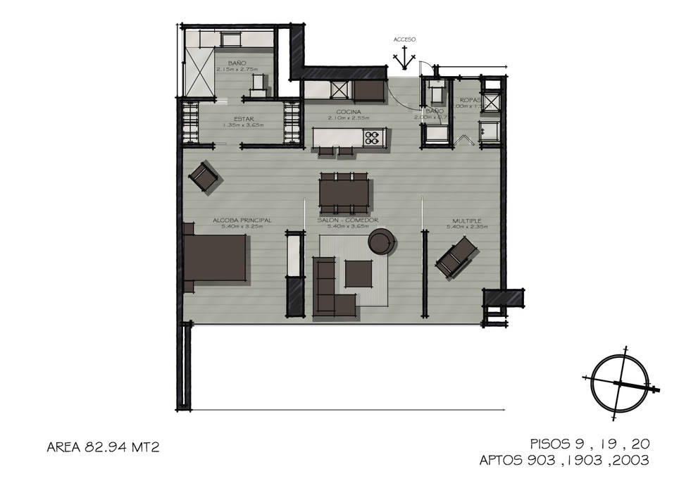 Energy Living, M Group Arquitectura M Group Arquitectura مساحات تجارية محلات تجارية