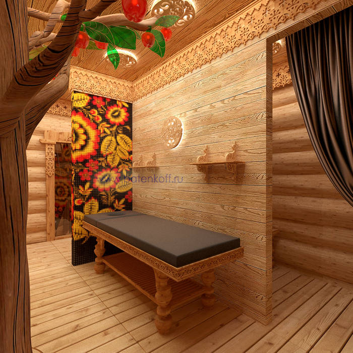 homify Spa لکڑی Wood effect