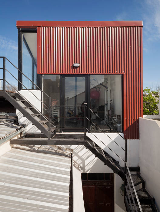 Minigimnasio, Paschetta&Cavallero Arquitectos Paschetta&Cavallero Arquitectos Industrial style gym