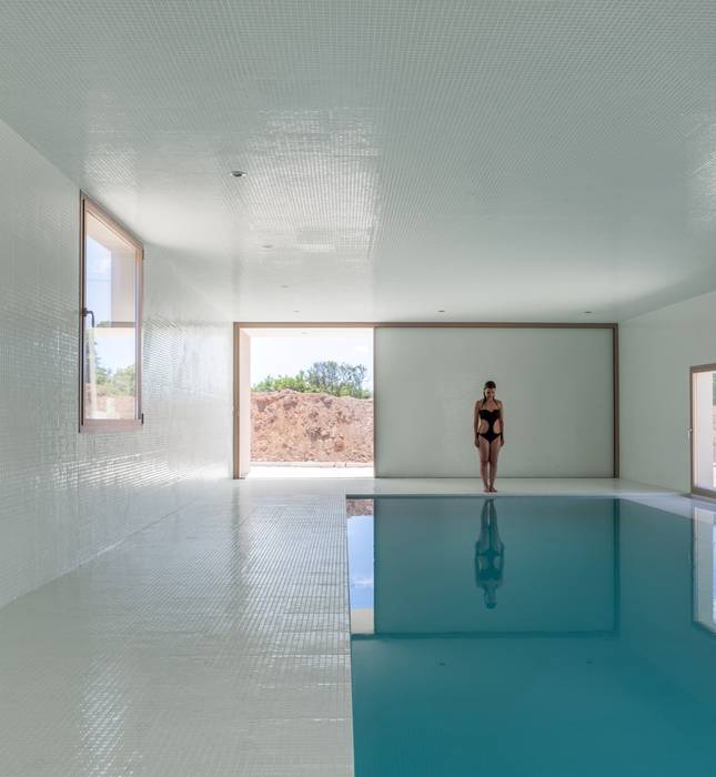 Piscina em Ovar, Nelson Resende, Arquitecto Nelson Resende, Arquitecto Piscinas modernas