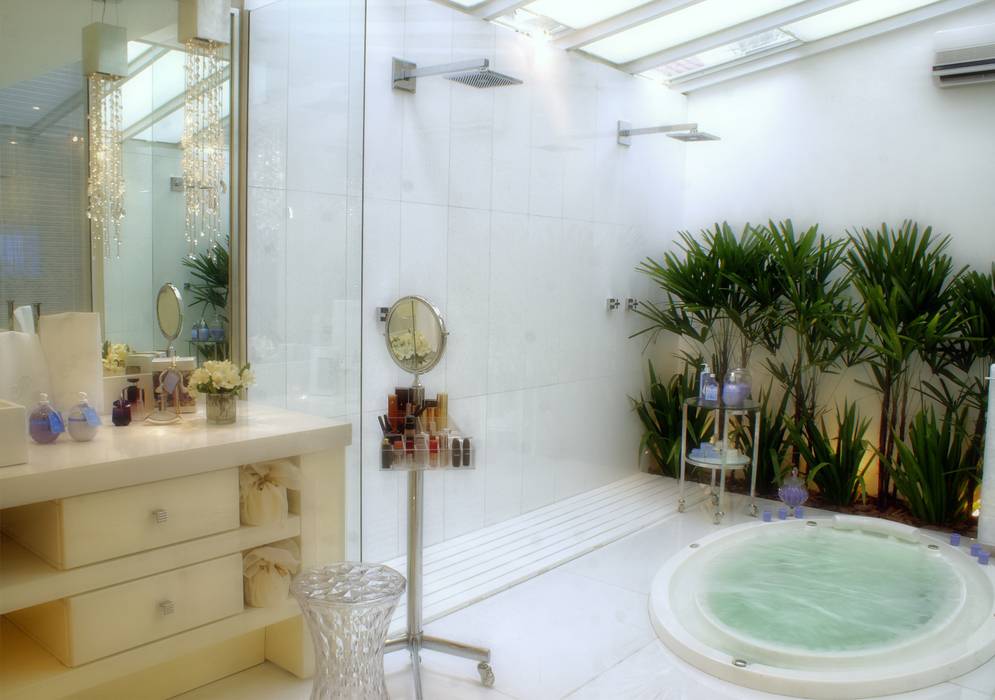 PROJ. DESIGNER JOSIANE CASTRO, BRAESCHER FOTOGRAFIA BRAESCHER FOTOGRAFIA Modern style bathrooms
