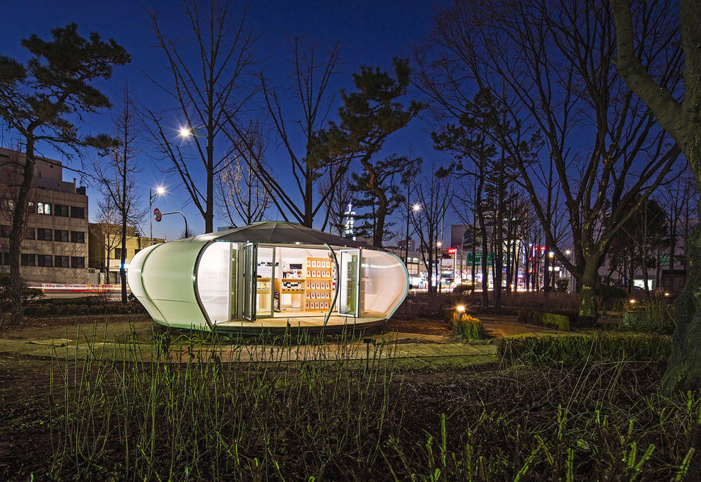 Mobile library by SpaceTong (ArchiWorkshop), 건축공방 'ArchiWorkshop' 건축공방 'ArchiWorkshop'