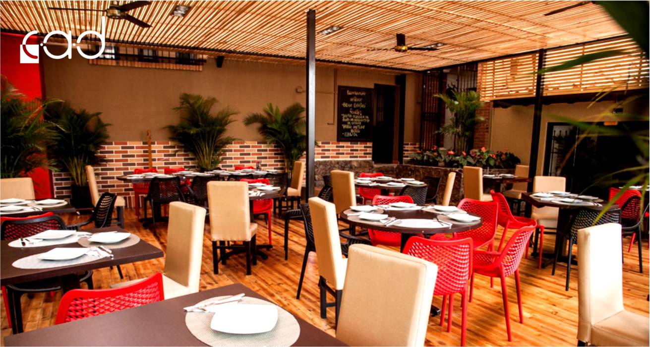 Restaurante Puro Perú - diseño interior - Medellín Centro de Arquitectura y Diseño | CAD