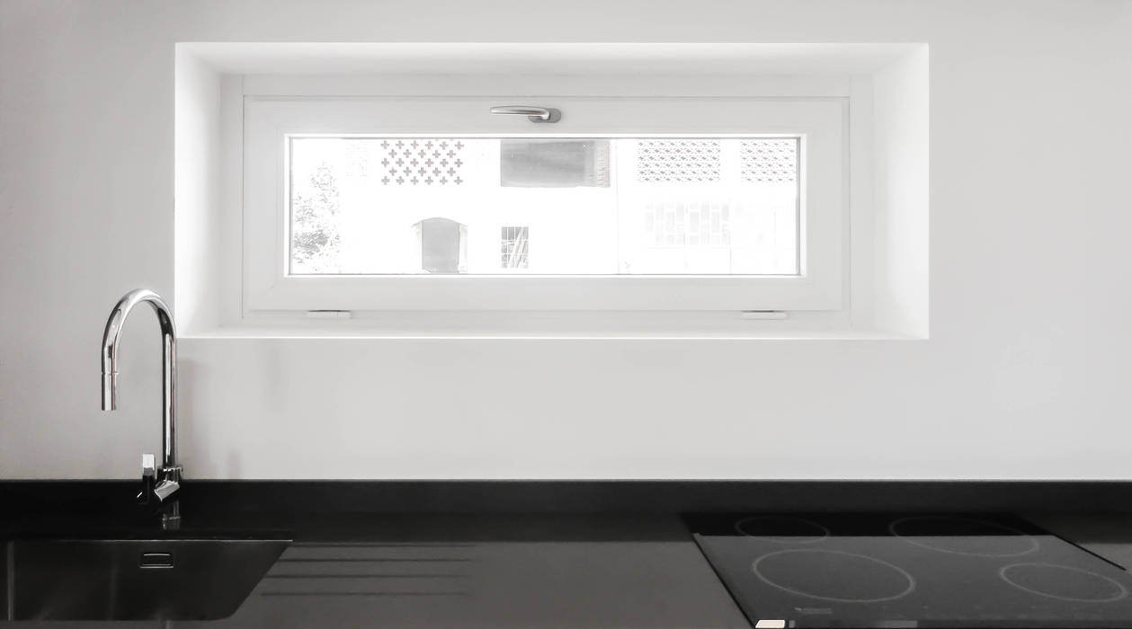 Loft interior in rural complex, Edoardo Pennazio Edoardo Pennazio Cocinas de estilo minimalista