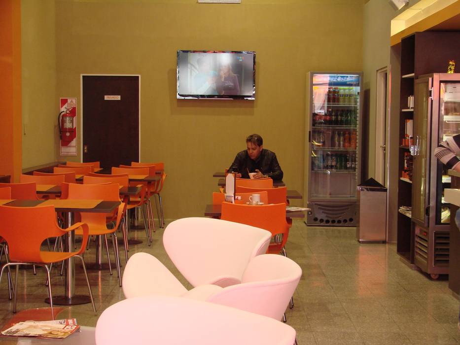 Local Heladería / Cafetería Arancio - La Tablada - Pcia de Buenos Aires, Vision Digital Architecture Vision Digital Architecture Commercial spaces Bars & clubs