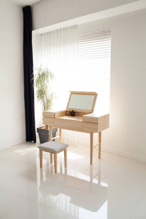 Linear Line, Bemade Furniture Studio Bemade Furniture Studio Minimalist bedroom Wood Wood effect Dressing tables