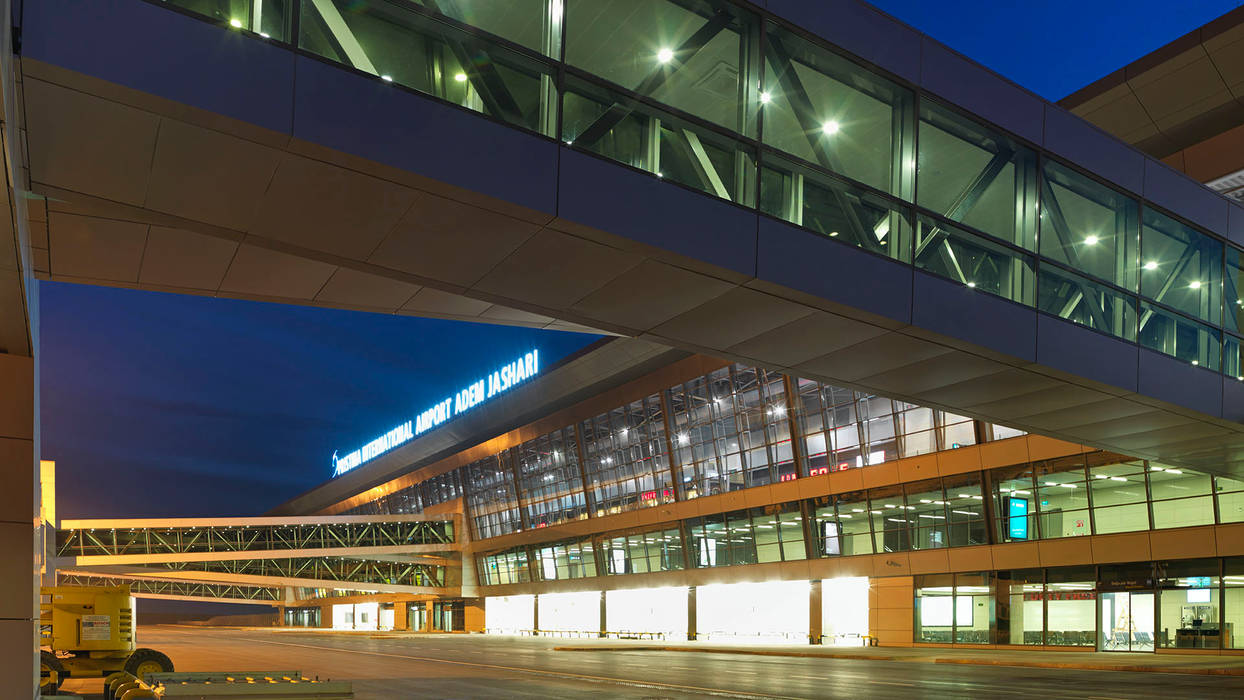 Priştina Adem Jashari Uluslararası Havalimanı, Tekeli-Sisa Mimarlık Ortaklığı Tekeli-Sisa Mimarlık Ortaklığı Ticari alanlar Havalimanları