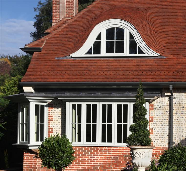 Exterior With Bay And Dormer Windows Classic Style Houses By The