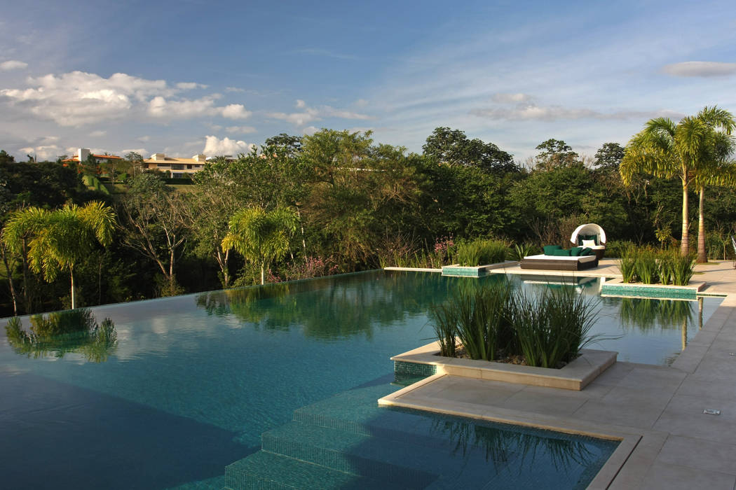 Condomínio Quinta da Baroneza - Bragança, São Paulo, Célia Orlandi por Ato em Arte Célia Orlandi por Ato em Arte Country style pool Pool