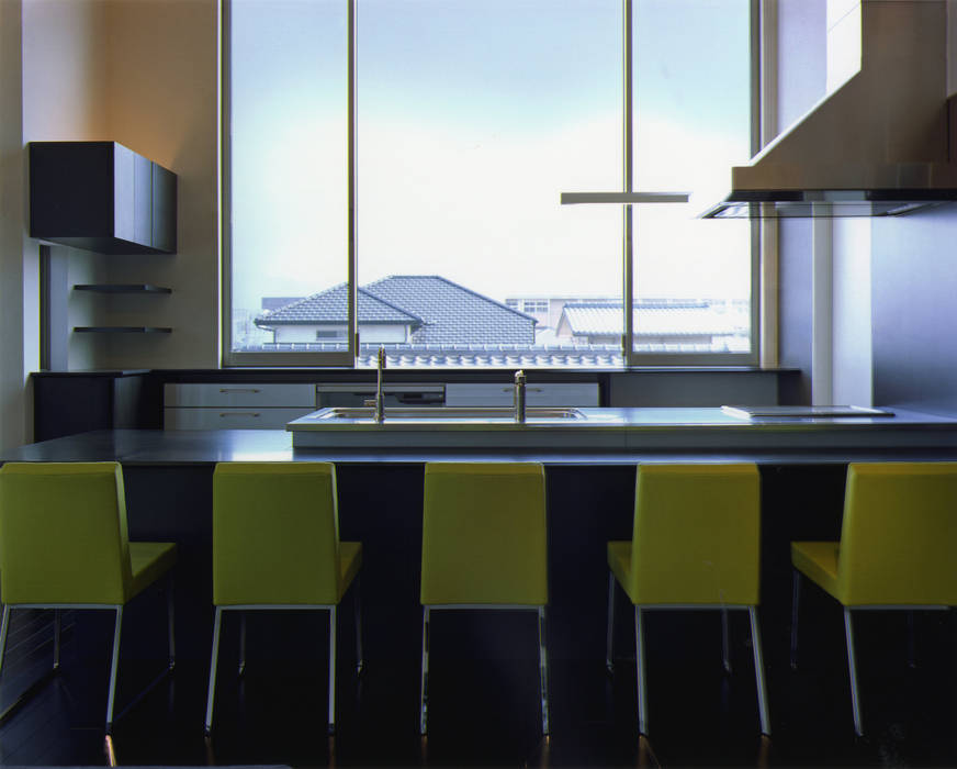 G-house 「展望の家」, Architect Show Co.,Ltd Architect Show Co.,Ltd Modern dining room