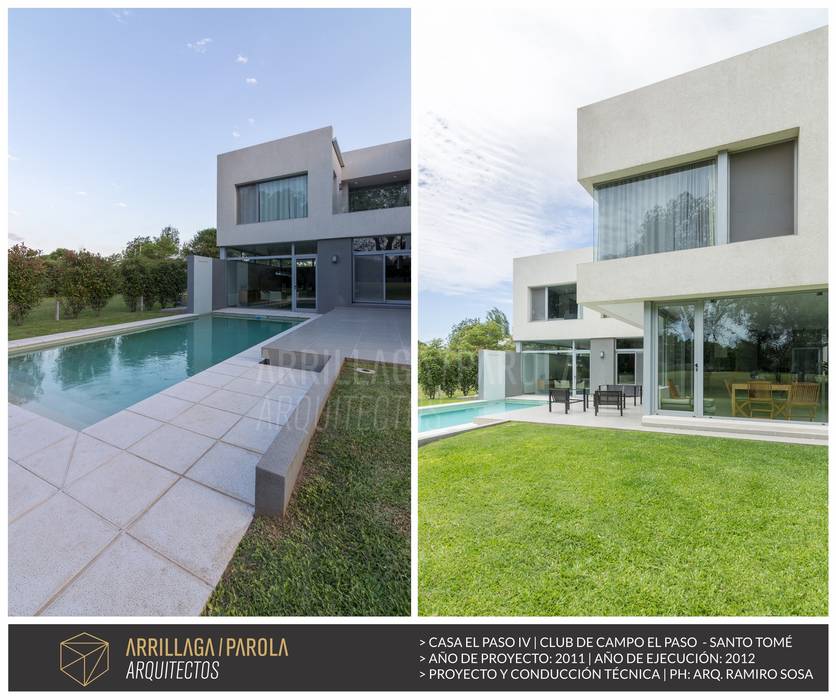 Casa El paso IV, ARRILLAGA&PAROLA ARRILLAGA&PAROLA Casas modernas: Ideas, imágenes y decoración