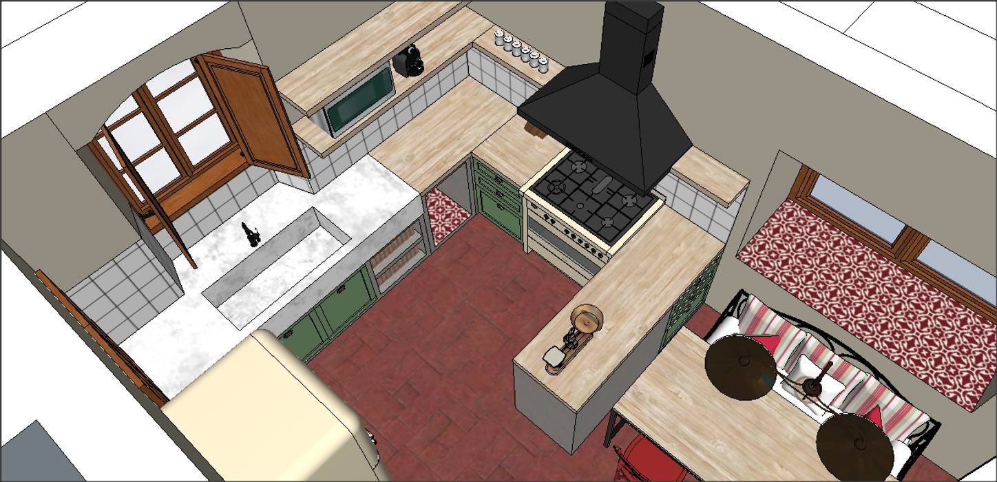 PROYECTO - Cocina de Campo, PLATZ PLATZ Country style kitchen Wood Wood effect