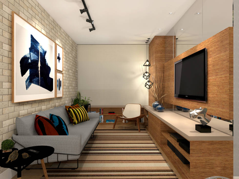 homify Industrial style living room