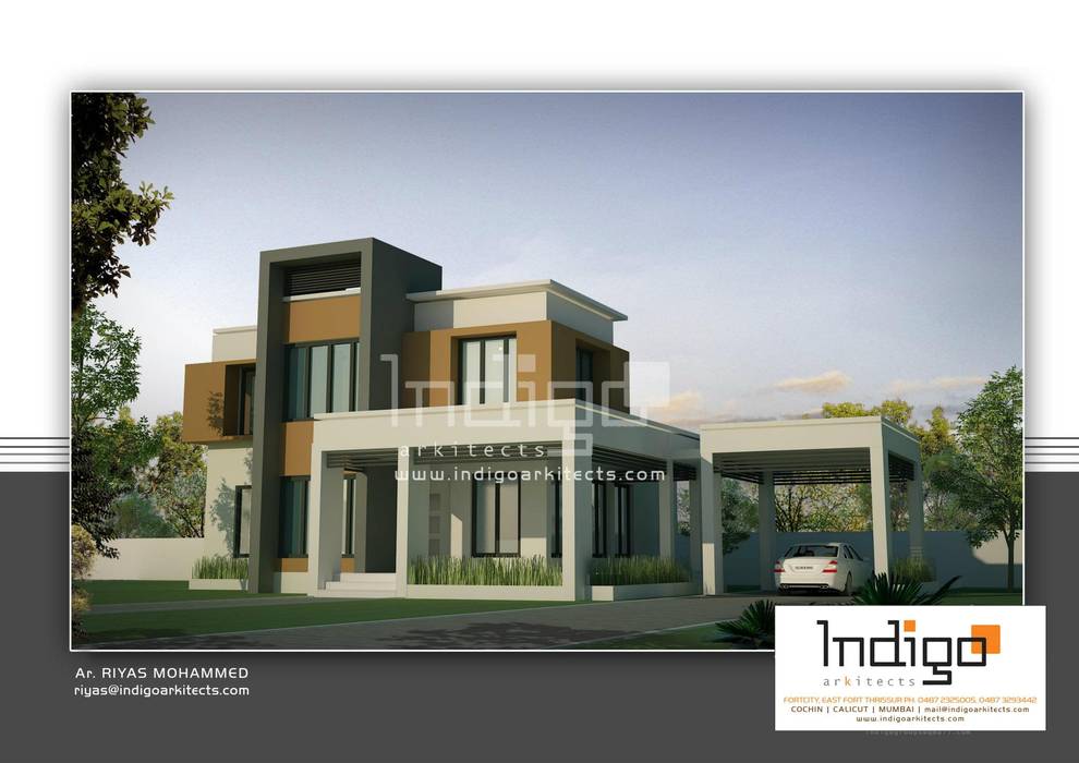 Residential projects, Indigo Arkitects Indigo Arkitects Modern houses