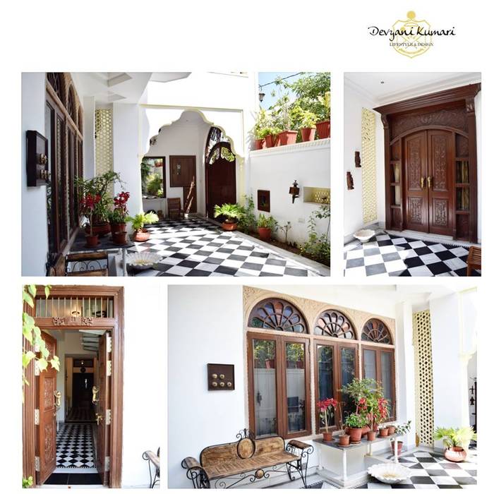 Interior , Devyani Kumari Lifestyle & Designs Devyani Kumari Lifestyle & Designs Modern corridor, hallway & stairs