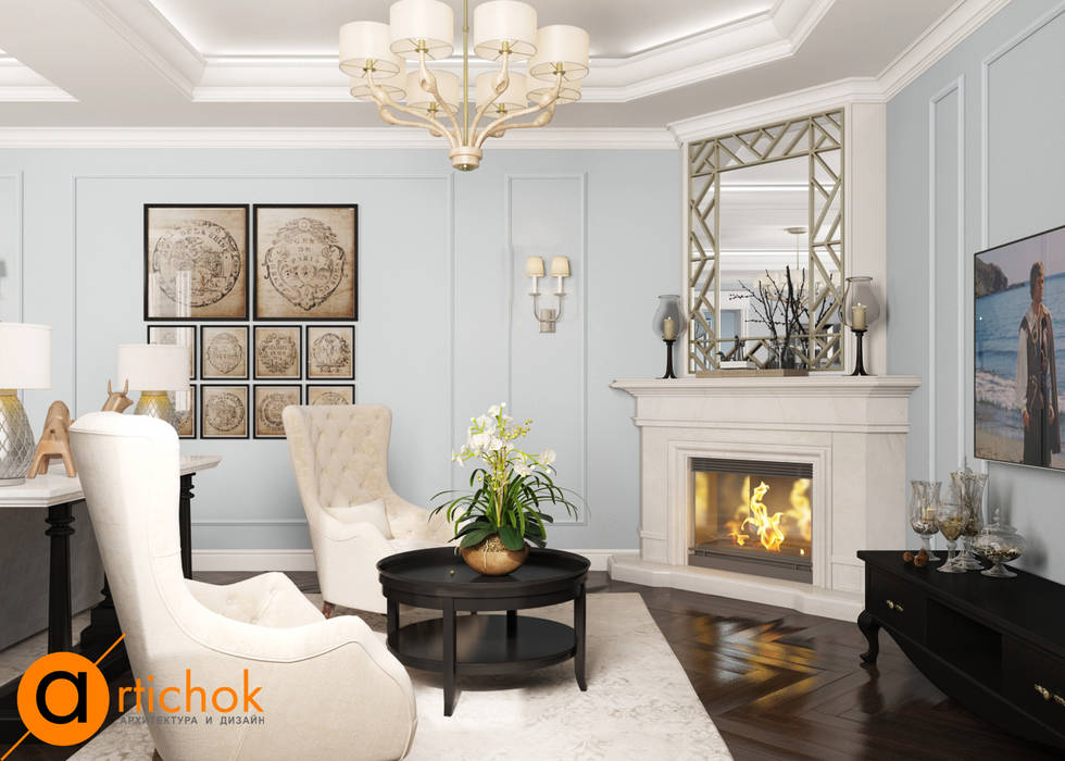 homify Гостиная в классическом стиле