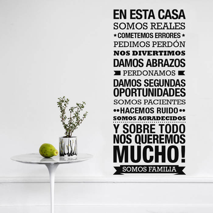 :: FRASE 11 :: MUSH HOME Salones clásicos Sintético Marrón Decoración y accesorios