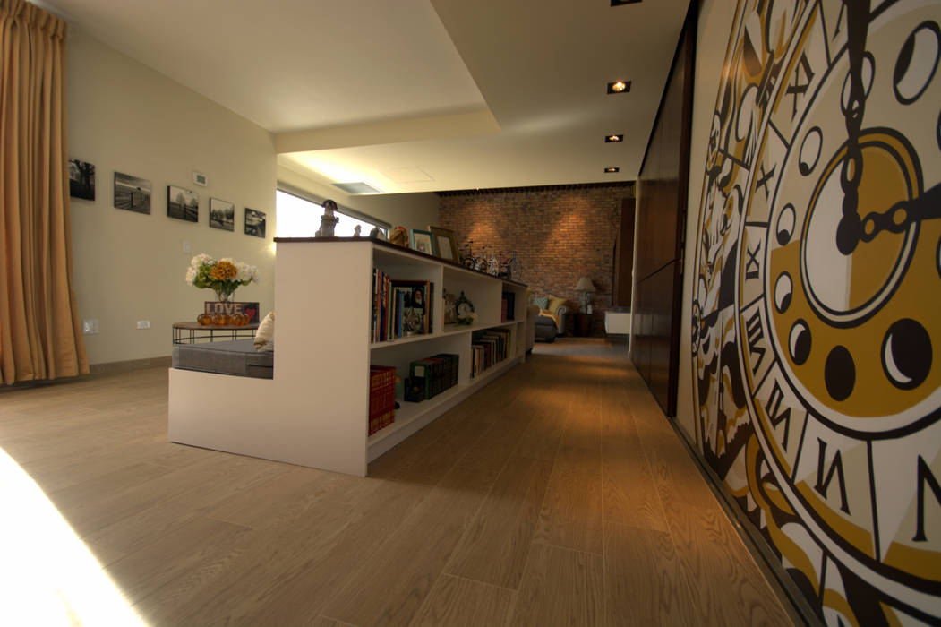 Bilbaoo Residencial , Lo Interior Lo Interior Eclectic style corridor, hallway & stairs