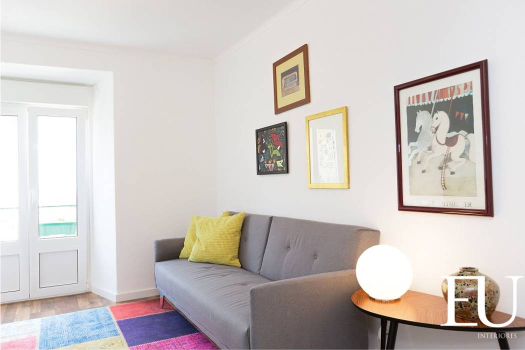 ​Sala - Apartamento Turístico Lisboa homify Salas de estar modernas