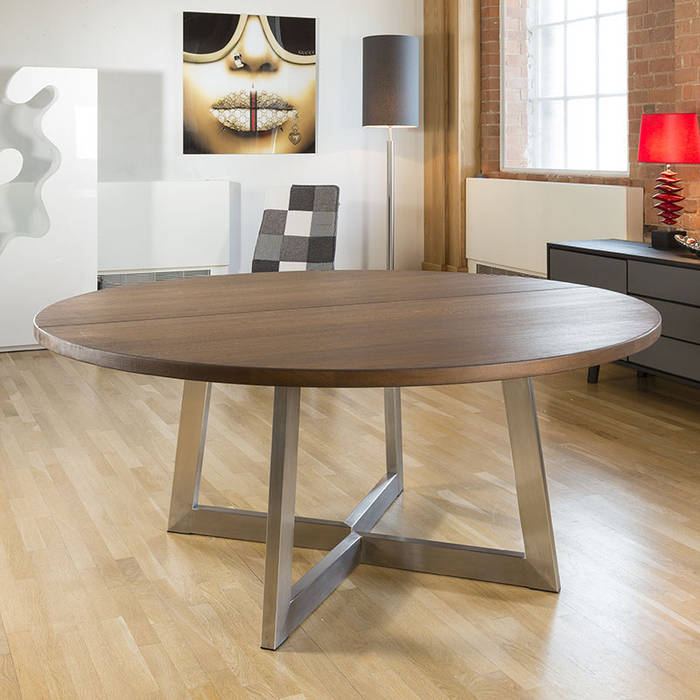 Bespoke solid wood dining tables, Quatropi ltd Quatropi ltd Scandinavian style dining room Tables