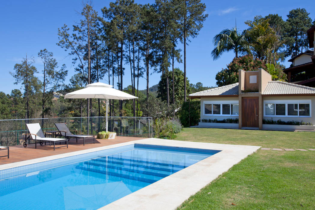 Projeto Atibaia - SP, Samy & Ricky Arquitetura Samy & Ricky Arquitetura Modern Pool