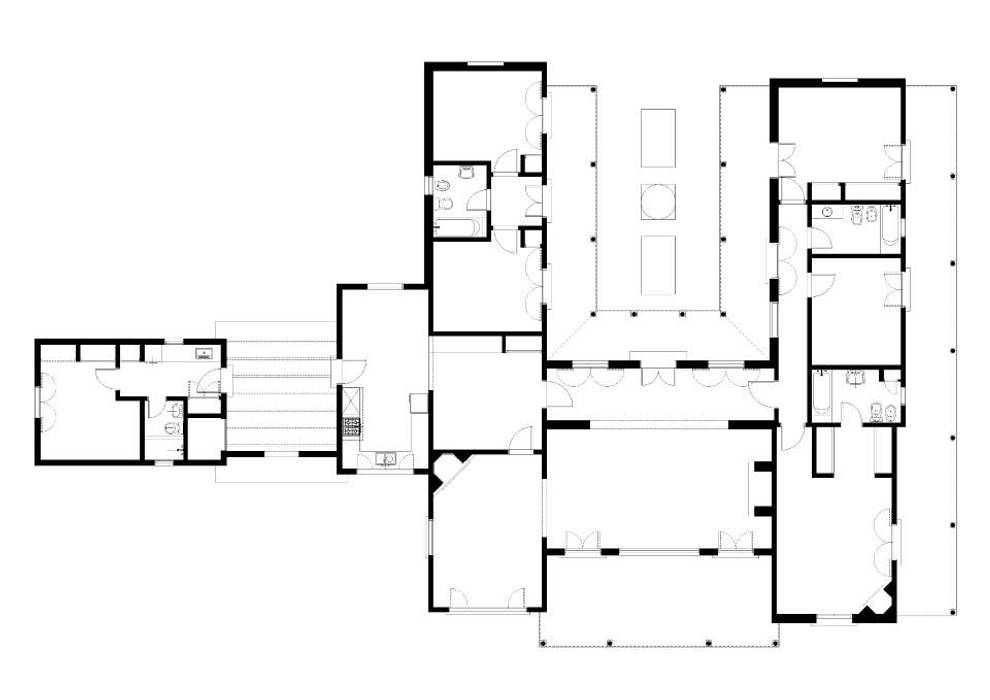 國家 by Aulet & Yaregui Arquitectos, 鄉村風