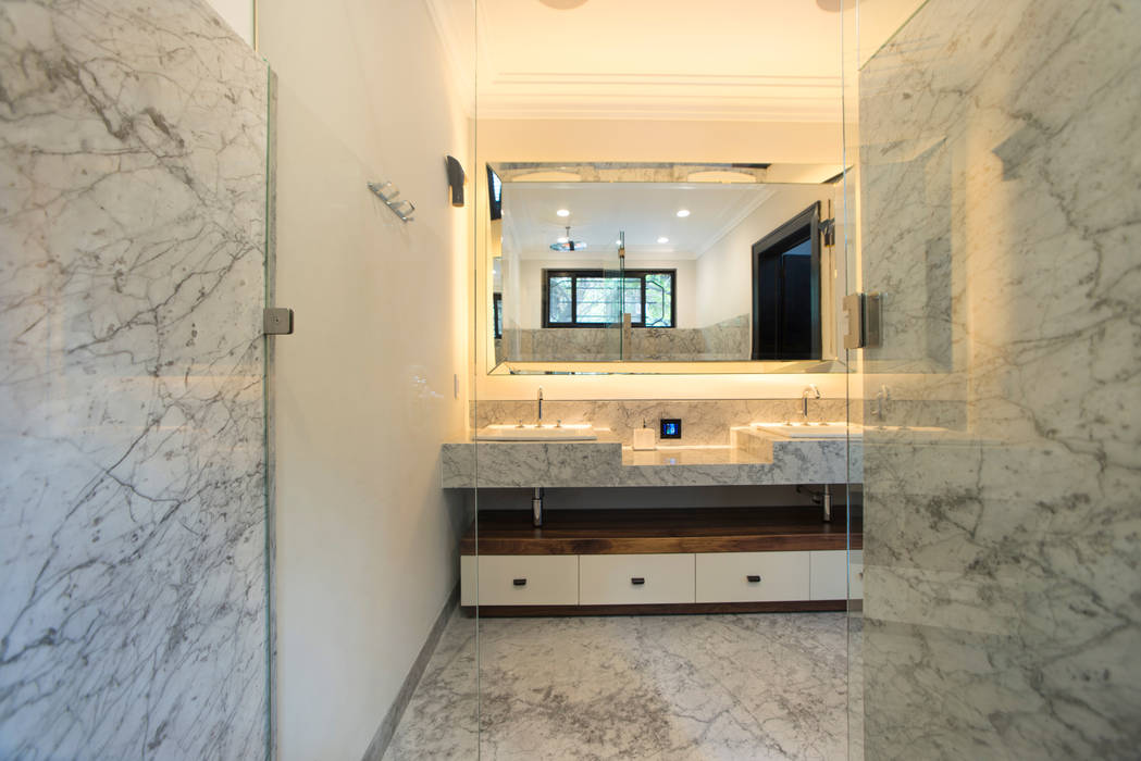 CASA EN HIPÓDROMO CONDESA, TW/A Architectural Group TW/A Architectural Group Modern bathroom