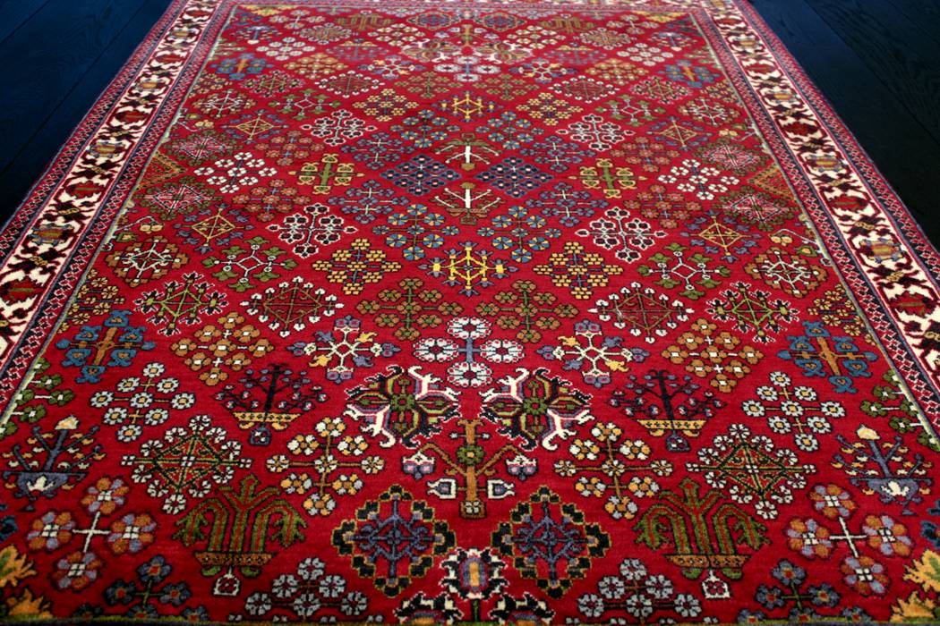Irańskie dywany tradycyjne, Sarmatia Trading Sarmatia Trading Pisos Lana Naranja Alfombras y tapetes