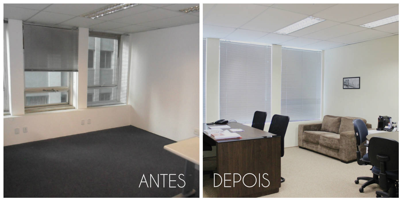 Escritório Alameda Santos, É! Arquitetura e Design É! Arquitetura e Design Commercial spaces MDF Commercial Spaces